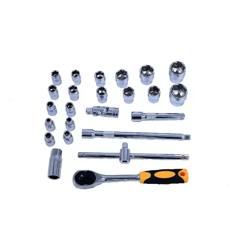 1/2 DR 11 PCS Pear Head Ratchet Set Met