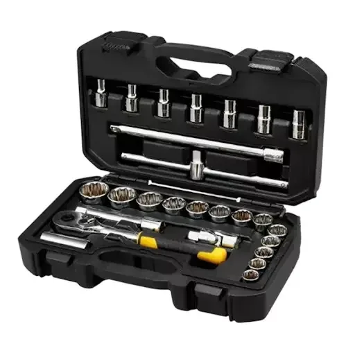 1/2 DR 26 PCS Pear Head Ratchet Set Met