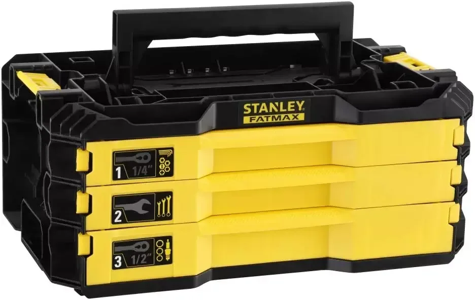 126 PC 3-Drawer Tool Box