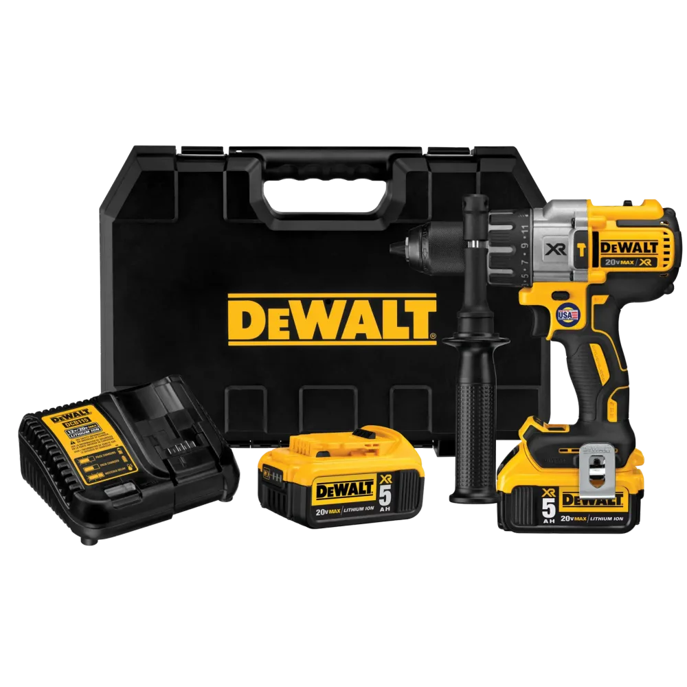 20V MAX 5.0Ah Premium Brushless Hammer Drill Driver