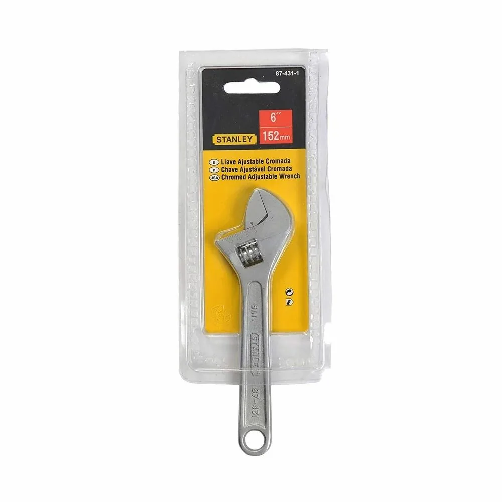 Adjustable Wrench Chrome Plated