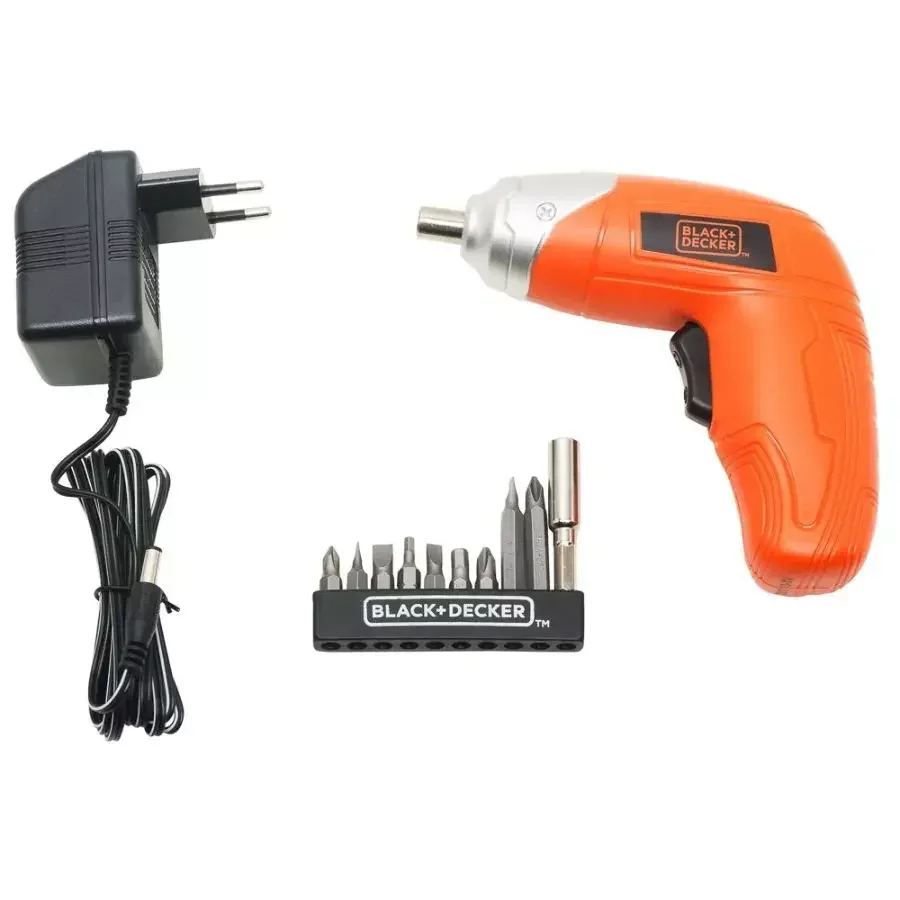 BLACK+DECKER KC3610 3.6V Ni-Cd Screwdriver + 10 Bit Sets